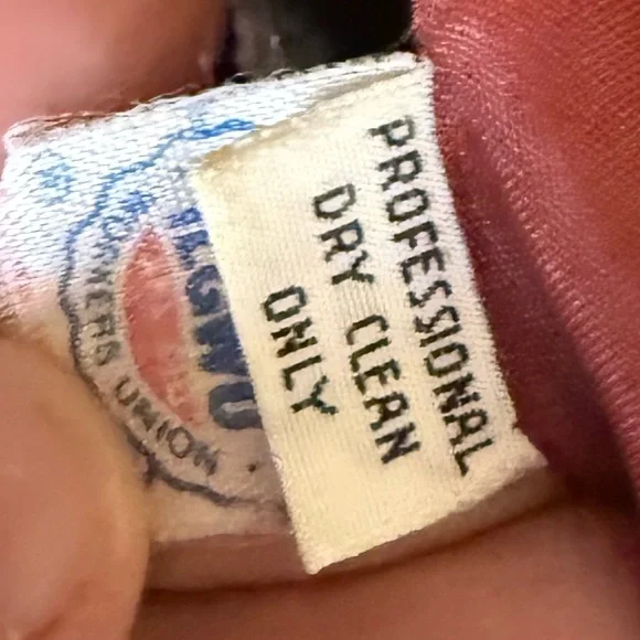 Vintage Women's Double-Breasted lined Brown Wool Blazer size 4 - Picture 7 of 9